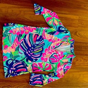 Lilly Pulitzer Kaia Knit cotton tunic 3/4 length sleeve. Size S, runs bigger.